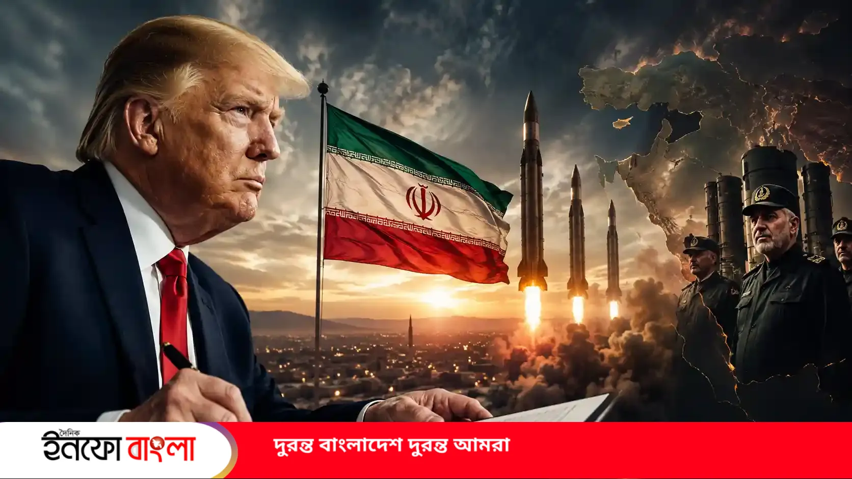 ট্রাম্পের চুক্তিতেও ইরানের হুমকি অটুট: উদ্বেগজনক সতর্কবার্তা